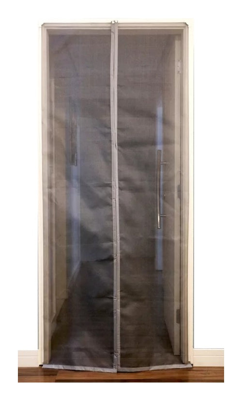 Cortina Mosquiteira Magnética - Kit 160 x 230 cm (branco)