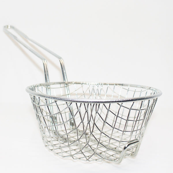 Cesto Para Fritura Reforçado 18 Cm Galvanizado.