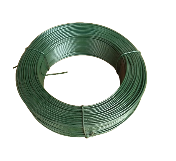 Arame Galvanizado 20 Bwg - 0,89mm Pvc (1,50mm) 1kg - Verde