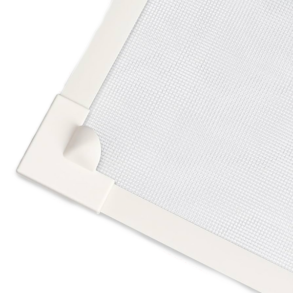 Tela Mosquiteira Magnética Janela (Moldura Branca) - Kit 110x160cm