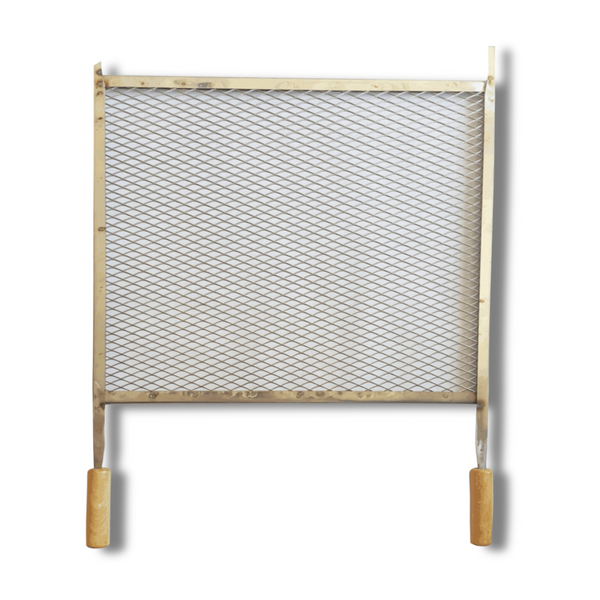 Grelha Churrasqueira 50x50cm Chapa Expandida Inox